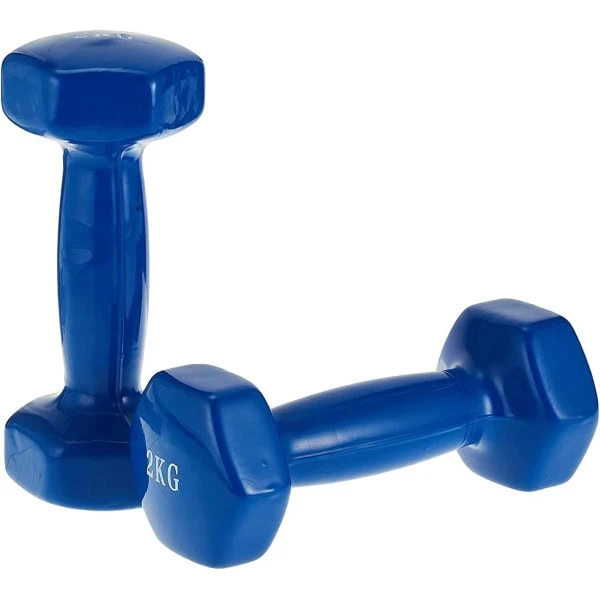 Classical Head Vinyl Dumbbell Set, Ls2001