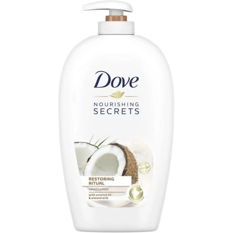 Dove Nourishing Secrets Restoring Ritual Hand Wash With Coconut Oil And Almond Milk, 500 Ml