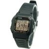 Black Resin Digital Watch for Men - W-800HG-9A