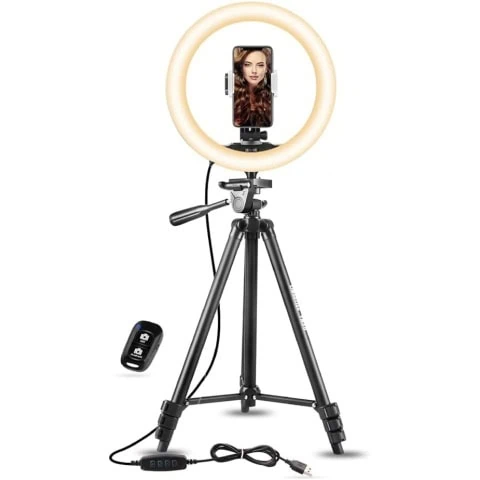 10" Selfie Ring Light YouTube Video Live Stream