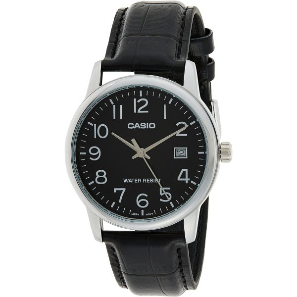Casio Casual Watch Analog Display Japanese Quartz For Men Mtpv002L-1B Silver