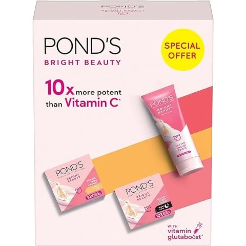 Ponds Bright Beauty Essentials Serum Whip Facial Foam 100g