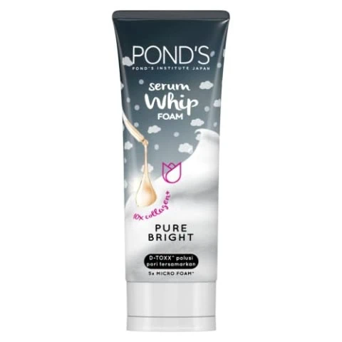 POND'S Serum Whip Facial Foam for clean  and bright skin