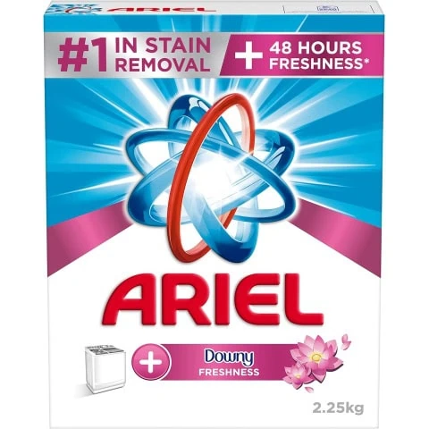 Ariel Semi-Automatic Downy Fresh Laundry Detergent Powder, 2.25Kg