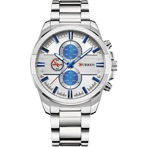 CURREN Mens Quartz Analog Waterproof Watch