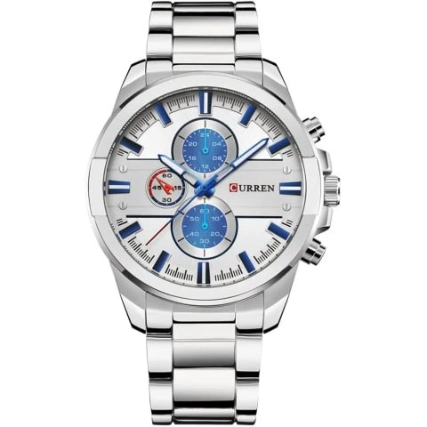CURREN Mens Quartz Analog Waterproof Watch