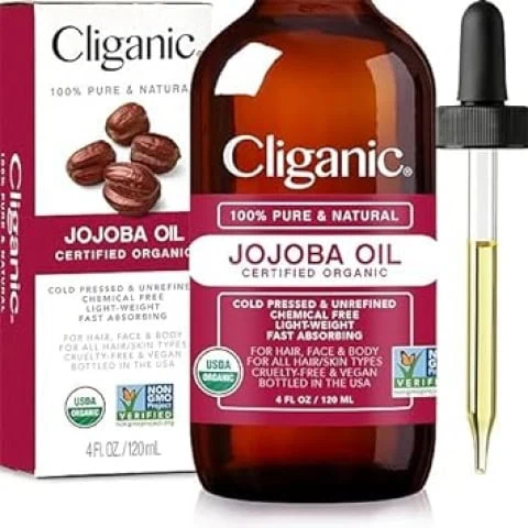 New Cliganic Certified Organic Jojoba Oil
