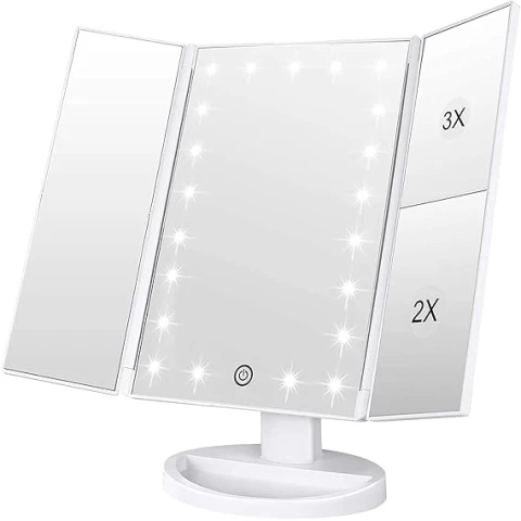 Portable USB Rechargeable LED Vanity Mirror